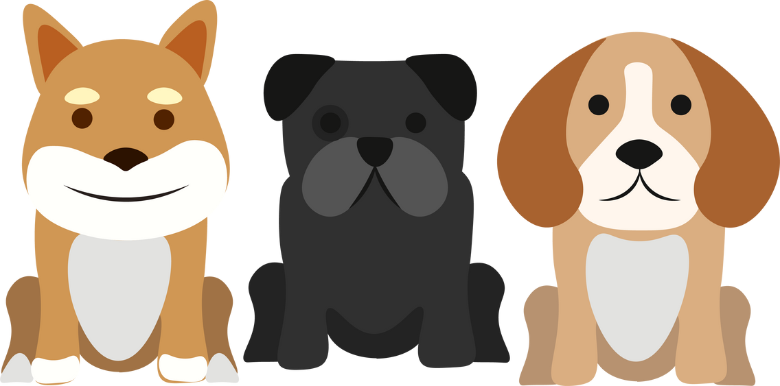 Dog Breeds Illustration